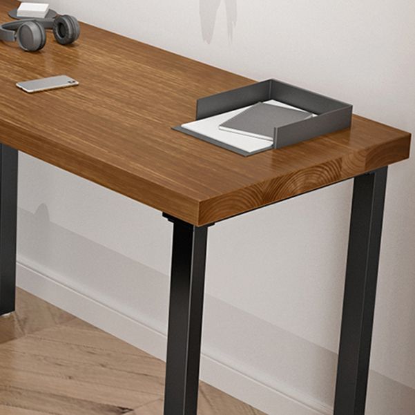 Solid Wood Pedestal Writing Desk Industrial L-Shape Office Desk Clearhalo 'furn' 'furn_office_desk' 'Furniture' 'Office Desks' 'Office Furniture' 'office_desk' 1200x1200_8e707a28-fad7-4368-b616-e5f44dbf18b3