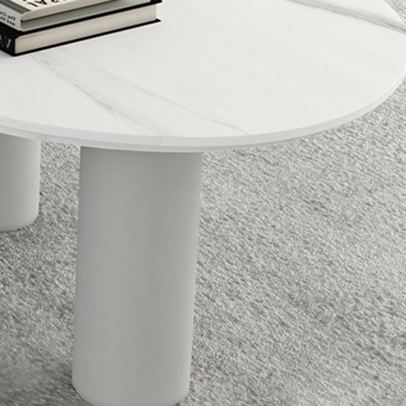 Table basse moderne à 3 pieds en ardoise pour le salon