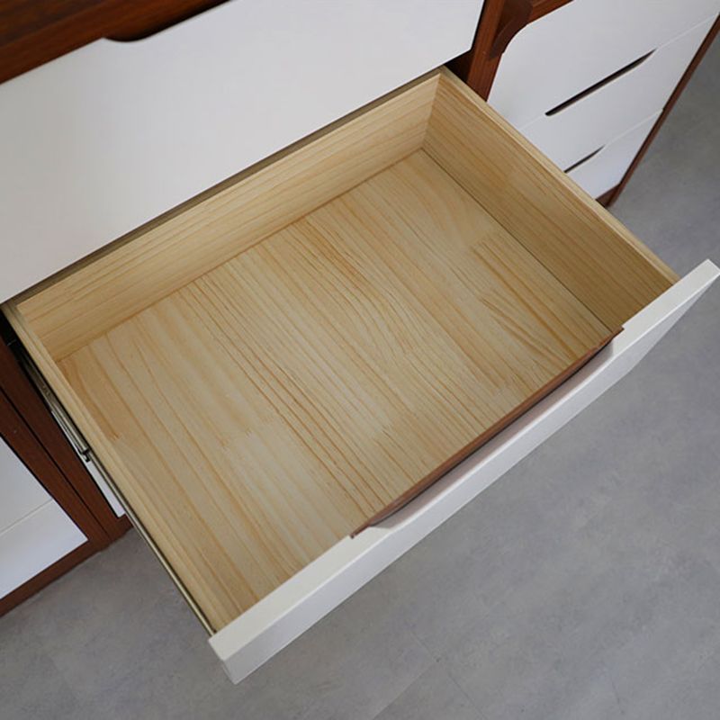 Contemporary Wooden Storage Chest Vertical Bedroom Chest with Drawers Clearhalo 'Bedroom Furniture' 'Dressers & Chests' 'dressers_chests' 'furn' 'furn_dressers_chests' 'Furniture' 1200x1200_8e71cf70-abe2-4b2a-a68a-e20508e6f1ca