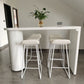 Industrial Style Wood Top Counter Table 42-inch Height Table for Living Room Clearhalo 'Bar Furniture' 'Bar Tables' 'bar_tables' 'furn' 'furn_bar_tables' 'Furniture' 'furniture_bar_tables' 'Kitchen & Dining Furniture' 1200x1200_8e73cc8c-a331-4529-9b52-9e38b9bac01f