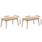 Modern Rubberwood Solid Wood Dining Table Brown Rectangle Table with 4 Legs for Home Clearhalo ' dining_table' 'Dining Tables & Seating' 'Dining Tables' 'furn' 'furn_dining_table' 'Furniture' 'furniture_dining_table' 'Kitchen & Dining Furniture' 'kitchen&dining_furn' 'kitchen' 'kitchen_dining_table' 1200x1200_8e7498d6-b845-4acd-b296-48b08b8f1dd9