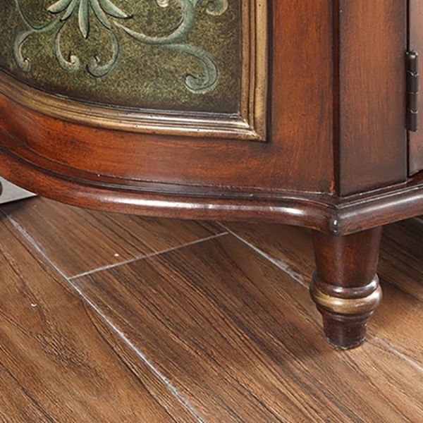 Tavolo da console in legno moderno di metà secolo per la sala di divano per sala