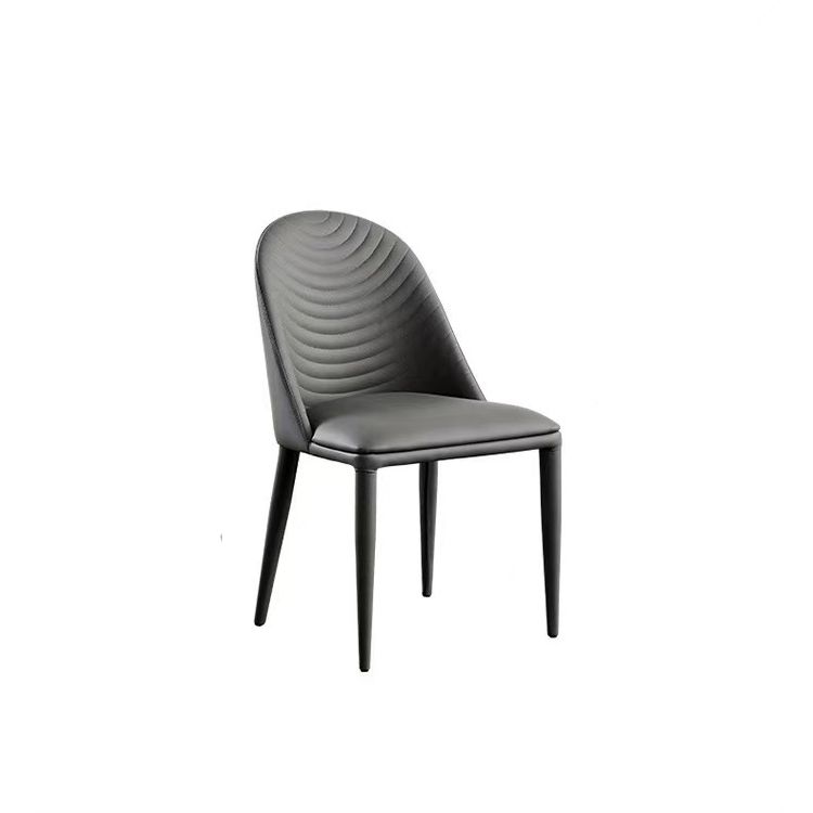 Modern Style Chair Dining Armless Chair for Kitchen with Metal Legs Clearhalo 'Dining Chairs' 'Dining Tables & Seating' 'dining_chair' 'furn' 'furn_dining_chair' 'Furniture' 'furniture_dining_chair' 'Kitchen & Dining Furniture' 1200x1200_8e75f917-ff7b-438f-94f5-caf42fecd23a
