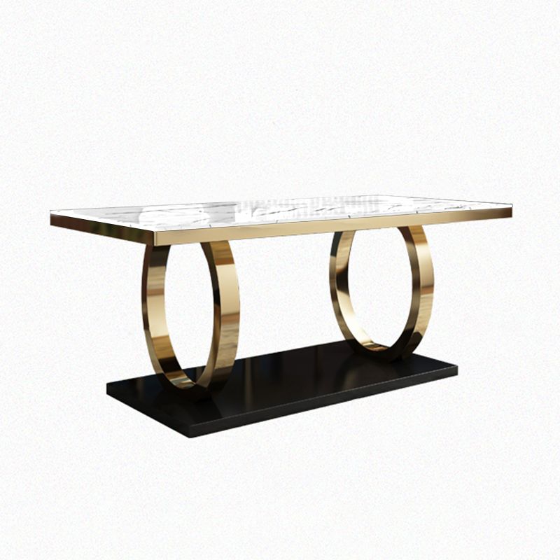 Luxury Style Marble Dining Table Trestle Base Rectangle Table for Home Clearhalo ' dining_table' 'Dining Tables & Seating' 'Dining Tables' 'furn' 'furn_dining_table' 'Furniture' 'furniture_dining_table' 'Kitchen & Dining Furniture' 'kitchen&dining_furn' 'kitchen' 'kitchen_dining_table' 1200x1200_8e7639e8-4749-430f-ac52-31ca6073b810