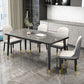 Simple Sintered Stone Top Dining Table Rectangle Shape Standard Dining Table for Kitchen Clearhalo ' dining_table' 'Dining Tables & Seating' 'Dining Tables' 'furn' 'furn_dining_table' 'Furniture' 'furniture_dining_table' 'Kitchen & Dining Furniture' 'kitchen&dining_furn' 'kitchen' 'kitchen_dining_table' 1200x1200_8e78ca7b-d217-4684-bf1f-a2b760717005