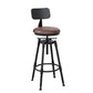 Moderno de estilo redondo Round Barstool Taburete de mostrador de madera con patas de madera