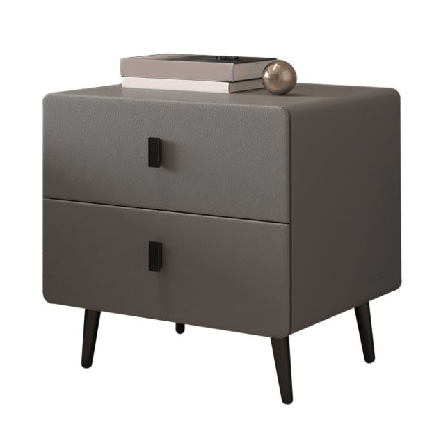 Modernisme Accent Table Table table de rangement Terre de rangement Tablette de nuit avec 4 jambes pour la maison