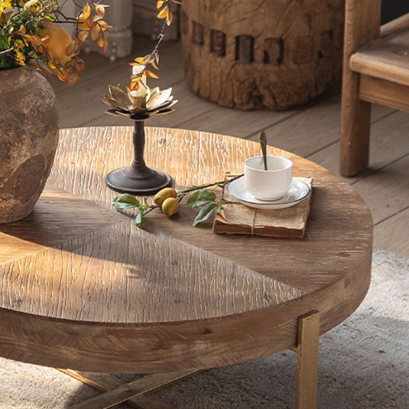 Solid Wood Coffee Table Block Natural Color Coffee Table for Living Room Clearhalo 'Coffee & Accent Tables' 'Coffee Tables' 'coffee_tables' 'furn' 'furn_coffee_tables' 'Furniture' 'Living Room Furniture' 1200x1200_8e7d2f2c-acb9-4665-a744-eee0a90479c9