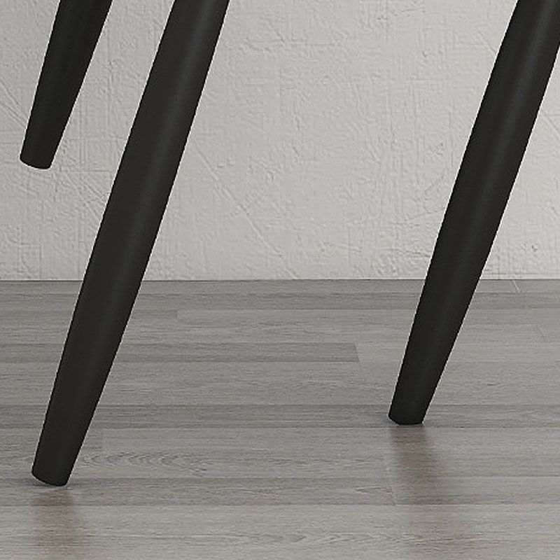 Modern Home Upholstered Arm Chair Matte Finish Open Back Dining Chair Clearhalo ' kitchen&dining_furn' 'Dining Chairs' 'Dining Tables & Seating' 'dining_chair' 'furn' 'furn_dining_chair' 'Furniture' 'furniture_dining_chair' 'Kitchen & Dining Furniture' 'kitchen' 1200x1200_8e800864-2e26-4a2a-9e8b-99f325b820db