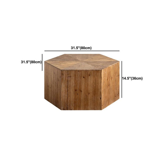 Tavolino in legno in legno chiaro scandinavo Tavolino per soggiorno per soggiorno