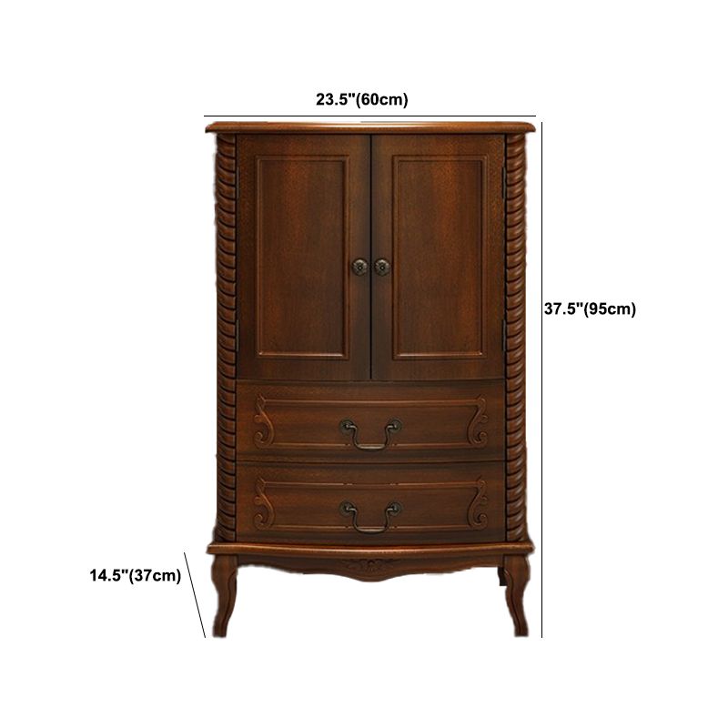 Traditionele dressoir vaste hout opbergkist met 2/3/5 laden