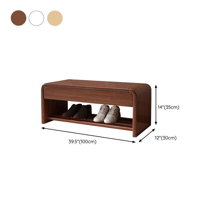Mid-Century Modern Seating Bench Rectangle Shoe Storage Accent Bench Clearhalo 'Benches' 'Chairs & Seating' 'furn' 'furn_benches' 'Furniture' 'Living Room Furniture' 1200x1200_8e88464d-99bb-465e-8a99-35c25439b891