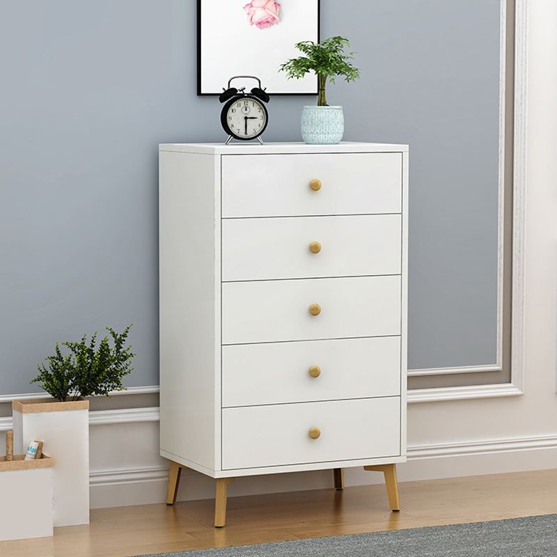 Accent Chest with Soft Close Drawers White Scratch Resistant Chest Clearhalo 'Cabinets & Chests' 'cabinets_chests' 'furn' 'furn_cabinets_chests' 'Furniture' 'Living Room Furniture' 1200x1200_8e88eb05-bb27-46b7-aed0-eec5012bbe91