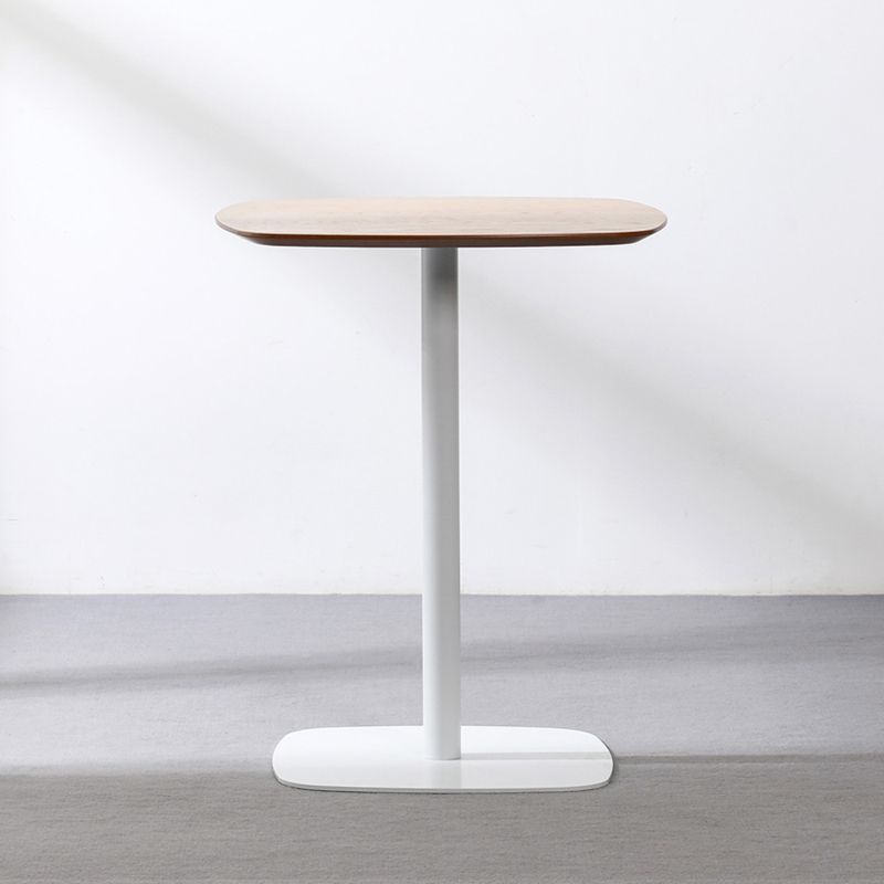 23.6-inch Square Shape Industrial Dining Table Three-Color Fixed Table with Wooden Clearhalo ' dining_table' 'Dining Tables & Seating' 'Dining Tables' 'furn' 'furn_dining_table' 'Furniture' 'furniture_dining_table' 'Kitchen & Dining Furniture' 'kitchen&dining_furn' 'kitchen' 'kitchen_dining_table' 1200x1200_8e89ae4e-9b8d-4b86-88f2-47af6986a97f