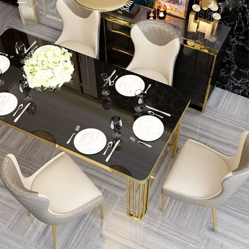 Nordic Style Wingback Armless Dining Chair Leather Dining Side Chair Clearhalo 'Dining Chairs' 'Dining Tables & Seating' 'dining_chair' 'furn' 'furn_dining_chair' 'Furniture' 'furniture_dining_chair' 'Kitchen & Dining Furniture' 1200x1200_8e8bb555-3966-4a63-b1ee-de07977a99b9