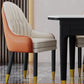 Faux Leather Dining Chairs Modern Parsons Chair with Wood Legs Clearhalo 'Dining Chairs' 'Dining Tables & Seating' 'dining_chair' 'furn' 'furn_dining_chair' 'Furniture' 'Kitchen & Dining Furniture' 1200x1200_8e8e483e-5089-49b4-bcd5-5ce7fb3b177c