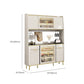 Modern Wood Dining Hutch Glass Doors Storage Cabinet with Doors Clearhalo 'Display & China Cabinets' 'display_china_cabinets' 'furn' 'furn_display_china_cabinets' 'Furniture' 'Kitchen & Dining Furniture' 1200x1200_8e911a0b-1390-4cb4-9748-3e39a383c83d
