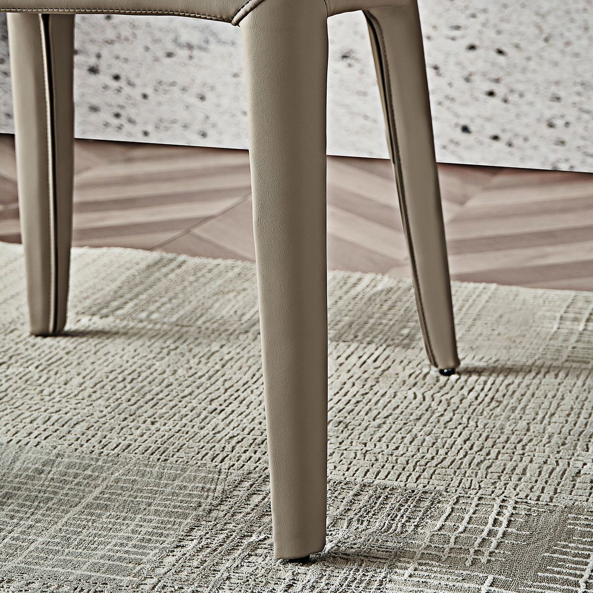 Modern Faux Leather Dining Chair Wingback Side Chair for Home Use Clearhalo ' kitchen&dining_furn' 'Dining Chairs' 'Dining Tables & Seating' 'dining_chair' 'furn' 'furn_dining_chair' 'Furniture' 'furniture_dining_chair' 'Kitchen & Dining Furniture' 'kitchen' 1200x1200_8e92e115-5db4-4468-8489-f15c09c9e695