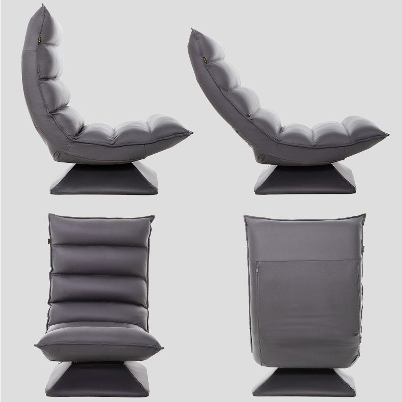 Reclinabile in pelle reclinabile in pelle incollata.