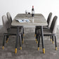 Modern Dining Set 1/4/5 Pcs Solid Wood Frame Dining Table and Chairs