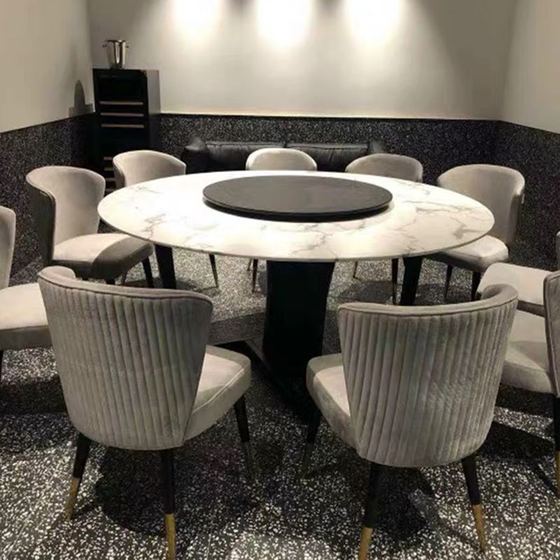 Contemporary Kitchen Fabric Dining Chair Wingback Side Chair for Home Use Clearhalo ' kitchen&dining_furn' 'Dining Chairs' 'Dining Tables & Seating' 'dining_chair' 'furn' 'furn_dining_chair' 'Furniture' 'furniture_dining_chair' 'Kitchen & Dining Furniture' 'kitchen' 1200x1200_8e956e08-ebe2-4c6f-adb0-a6f193263a8d