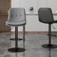 39.5" H Leather Swivel Barstool Nordic Adjustable Tall Stool for Indoor Clearhalo 'Bar Furniture' 'Bar Stools' 'bar_stools' 'furn' 'furn_bar_stools' 'furniture_bar_stools' 'Kitchen & Dining Furniture' 'kitchen&dining_furn' 'kitchen' 'kitchen_furn' Furniture' 1200x1200_8e95d3ae-9552-4d82-bc32-dd0fc7df86ad