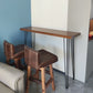 Solid Wood Counter Table with Rectangle Table Top Legs Table - 41.3" H Clearhalo 'Bar Furniture' 'Bar Tables' 'bar_tables' 'furn' 'furn_bar_tables' 'Furniture' 'furniture_bar_tables' 'Kitchen & Dining Furniture' 1200x1200_8e984876-1c0c-4a79-a10d-6e7522e9a791