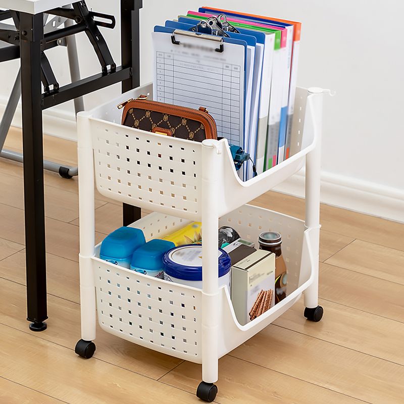 14" Wide Bookshelf Contemporary Style Bookcase with Casters for Home Office Clearhalo 'Bookcases' 'furn' 'furn_bookcases' 'Furniture' 'furniture_bookcases' 'kitchen' 'kitchen_bookcases' 'Living Room Furniture' 'Office Furniture' 1200x1200_8e999fd7-b014-4b58-9fc9-69275799459f