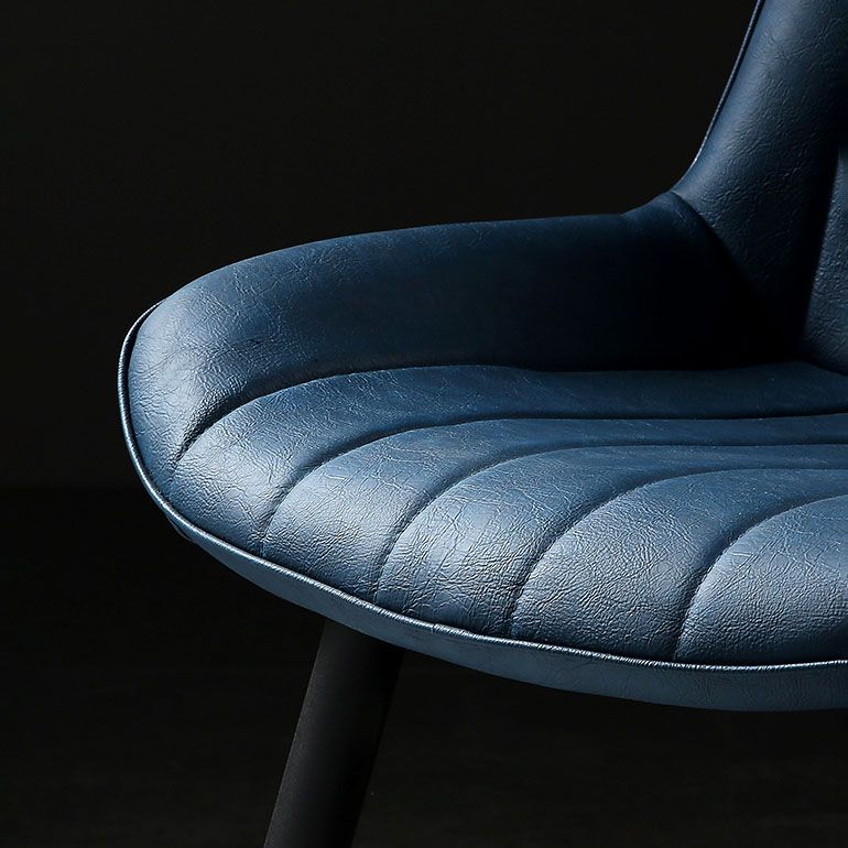 Contemporary Style Dining Chairs Dining Armless Side Chairs with Metal Legs Clearhalo ' kitchen&dining_furn' 'Dining Chairs' 'Dining Tables & Seating' 'dining_chair' 'furn' 'furn_dining_chair' 'Furniture' 'furniture_dining_chair' 'Kitchen & Dining Furniture' 'kitchen' 1200x1200_8e9a412c-acbf-4ea1-a1ab-fbb475229b67