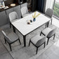 Midcentury Style Dining Room Collection Stone 4 Legs Dinette Table for Indoor Clearhalo ' dining_table' 'Dining Tables & Seating' 'Dining Tables' 'furn' 'furn_dining_table' 'Furniture' 'furniture_dining_table' 'Kitchen & Dining Furniture' 'kitchen&dining_furn' 'kitchen' 'kitchen_dining_table' 1200x1200_8e9aae23-b604-4c34-913c-af92667dbc4e