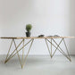 Rectangle Glam Style Dining Table Wood Color Fixed Table with Solid Wood Clearhalo ' dining_table' 'Dining Tables & Seating' 'Dining Tables' 'furn' 'furn_dining_table' 'Furniture' 'furniture_dining_table' 'Kitchen & Dining Furniture' 'kitchen&dining_furn' 'kitchen' 'kitchen_dining_table' 1200x1200_8e9d9ac8-5e62-40b1-b8a4-37ad7f462e39