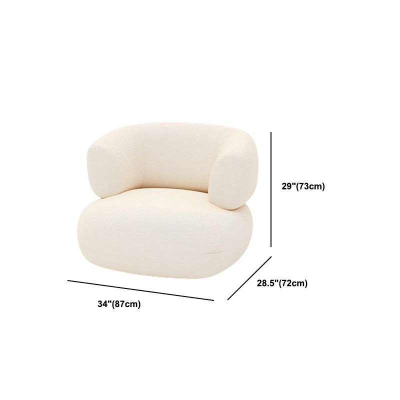 Contemporary Tight Back Sofa Tuxedo Arm Settee Couch in White Clearhalo 'furn' 'furn_sofas' 'Furniture' 'Living Room Furniture' 'Sofa' 'sofas' 1200x1200_8ea000ea-8c58-4344-82ab-a34ceb520fa3