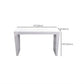 Contemporary Style Bar Table White Wood Bar Dining Table with Double Pedestal Base Clearhalo 'Bar Furniture' 'Bar Tables' 'bar_tables' 'furn' 'furn_bar_tables' 'Furniture' 'Kitchen & Dining Furniture' 1200x1200_8ea07de2-7942-4bac-9469-ec2f73122fd1
