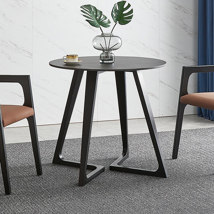 Double Pedestal Stone Dinning Table Industrial Style Furniture for Indoor Clearhalo ' dining_table' 'Dining Tables & Seating' 'Dining Tables' 'furn' 'furn_dining_table' 'Furniture' 'furniture_dining_table' 'Kitchen & Dining Furniture' 'kitchen&dining_furn' 'kitchen' 'kitchen_dining_table' 1200x1200_8ea16af0-44ec-494a-a9b7-f78badcc7593