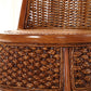 Rattan armloze stoel 19.68 "L x 19.68" W Basic Four Legs Chair for Living Room