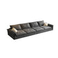 Modern Cushion Back Grey Sectionals 33'"  Pillow Top Arm Sectionals
