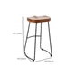 Juego de mesa de bar moderno, juego de altura de mostrador de madera maciza de 1/6 piezas para interior