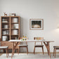 Modern Rectangular Stone Top White Dining Table with 4 Solid Wood Legs Clearhalo 'Dining Tables & Seating' 'Dining Tables' 'dining_table' 'furn' 'furn_dining_table' 'Furniture' 'Kitchen & Dining Furniture' 1200x1200_8eaa58fd-18f8-4739-9ccc-e2e51807e844