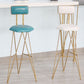 Table de pub rectangulaire moderne en bois massif, hauteur de bar, pour salon