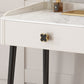 Contemporary Vanity Dressing Table Slate Top Make-up Vanity with Drawer