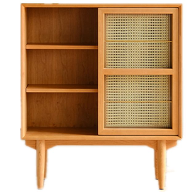 Porta scorrevole in legno massiccio mobile server moderno con spazio per la cucina