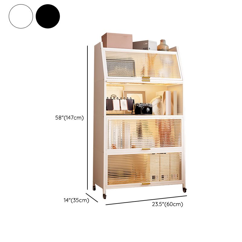 Metal Closed Back Standard Bookshelf Shelves Included Bookcase Clearhalo 'Bookcases' 'furn' 'furn_bookcases' 'Furniture' 'Office Furniture' 1200x1200_8ebfd761-6fe4-4282-a674-0acffcb69d75