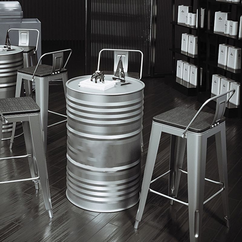 Industrial Silver Counter Stools Iron Wooden Bar Bristol Stools with Square Seat Clearhalo 'Bar Furniture' 'Bar Stools' 'bar_stools' 'furn' 'furn_bar_stools' 'furniture_bar_stools' 'Kitchen & Dining Furniture' 'kitchen&dining_furn' 'kitchen' 'kitchen_furn' Furniture' 1200x1200_8ec15568-2583-4b9d-8cf0-8d9bb9025902