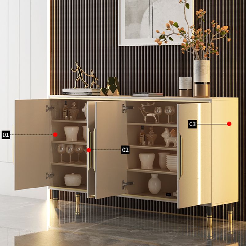 Glam Sideboard Portboard Ingegnere Sideboard in legno per sala da pranzo