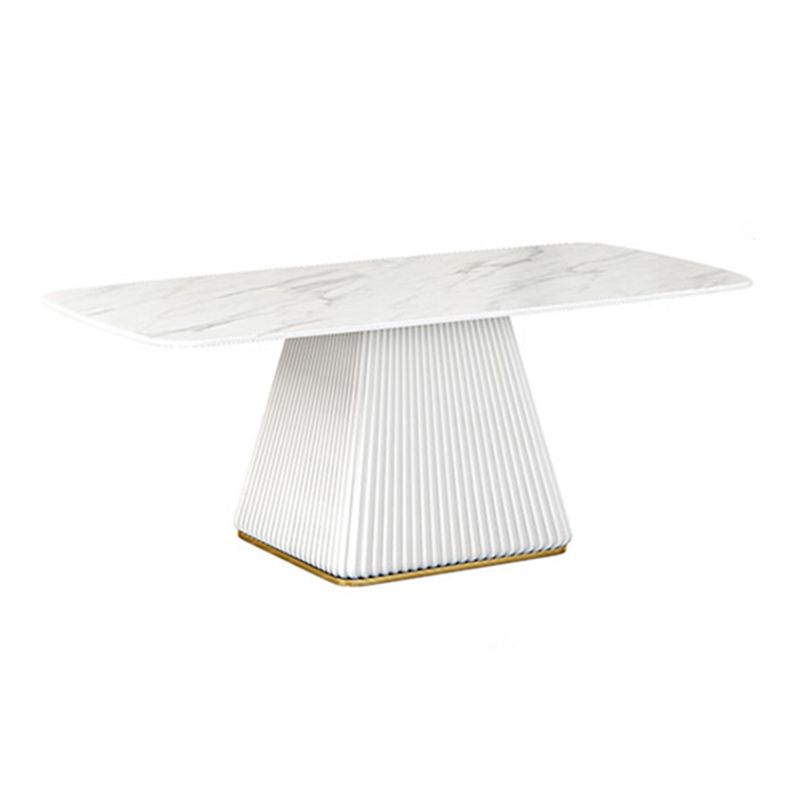 Glam 1/2/5/7 Pieces Dining Set Sintered Stone Dining Furniture for Home Use Clearhalo 'Dining Room Sets' 'Dining Tables & Seating' 'dining_room_set' 'furn' 'furn_dining_room_set' 'Furniture' 'furniture_dining_room_set' 'Kitchen & Dining Furniture' 'kitchen&dining_furn' 'kitchen' 1200x1200_8ec42668-d083-4bc8-a217-d8f3cf1f267c