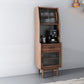 Simple Style Wood Buffet Server 67-inch Height Kitchen Server Clearhalo 'buffet_sideboard' 'Buffets & Sideboards' 'furn' 'furn_buffet_sideboard' 'Furniture' 'furniture_buffet_sideboard' 'Kitchen & Dining Furniture' 1200x1200_8ec43e4f-ca0d-4b57-ab66-7f4df659cd75