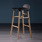 Scandinavian Solid Wood Legs Bar Stool Armless Plastic Bar Stool for Living Room Clearhalo 'Bar Furniture' 'Bar Stools' 'bar_stools' 'furn' 'furn_bar_stools' 'Furniture' 'Kitchen & Dining Furniture' 1200x1200_8ec7f0a1-49f8-4e6a-8f74-397e441c83e6