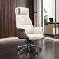 Modern Faux Leather Executive Chair High Back Armless Swivel Chair Clearhalo 'furn' 'furn_office_chair' 'Furniture' 'Office Chairs' 'Office Furniture' 'office_chair' 1200x1200_8ecaf10d-8985-48ff-9696-2db5d1a71e60