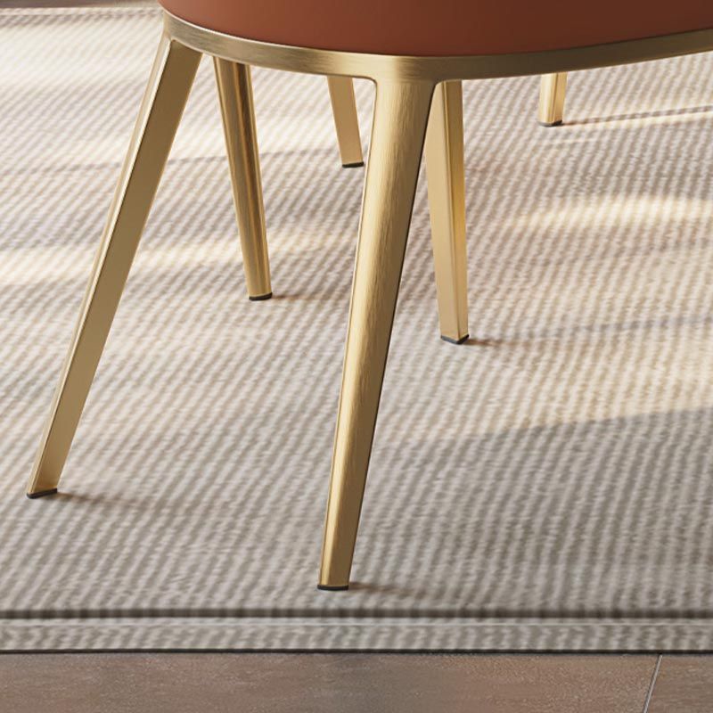 Nordic Glam Style Chair Dining Arm Chairs for Kitchen with Metal Legs Clearhalo 'Dining Chairs' 'Dining Tables & Seating' 'dining_chair' 'furn' 'furn_dining_chair' 'Furniture' 'Kitchen & Dining Furniture' 1200x1200_8ecc001b-4c4c-47f5-8af9-b8aa4dc36250