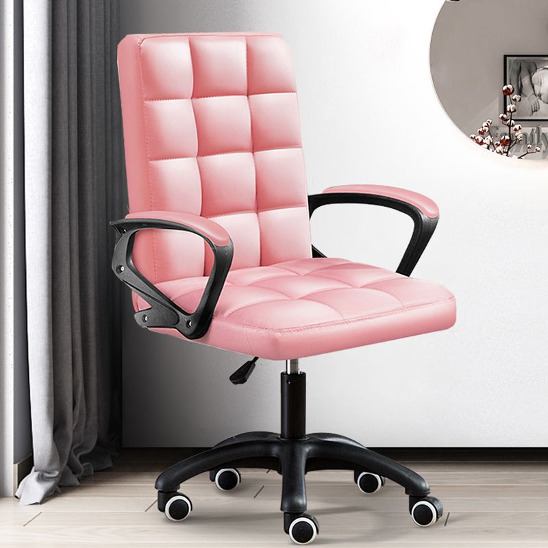 Modern Slide Office Chair Adjustable Seat Height with Wheels Clearhalo 'furn' 'furn_office_chair' 'Furniture' 'Office Chairs' 'Office Furniture' 'office_chair' 1200x1200_8ecc8cc3-af70-4055-994a-fab7a033d7f7